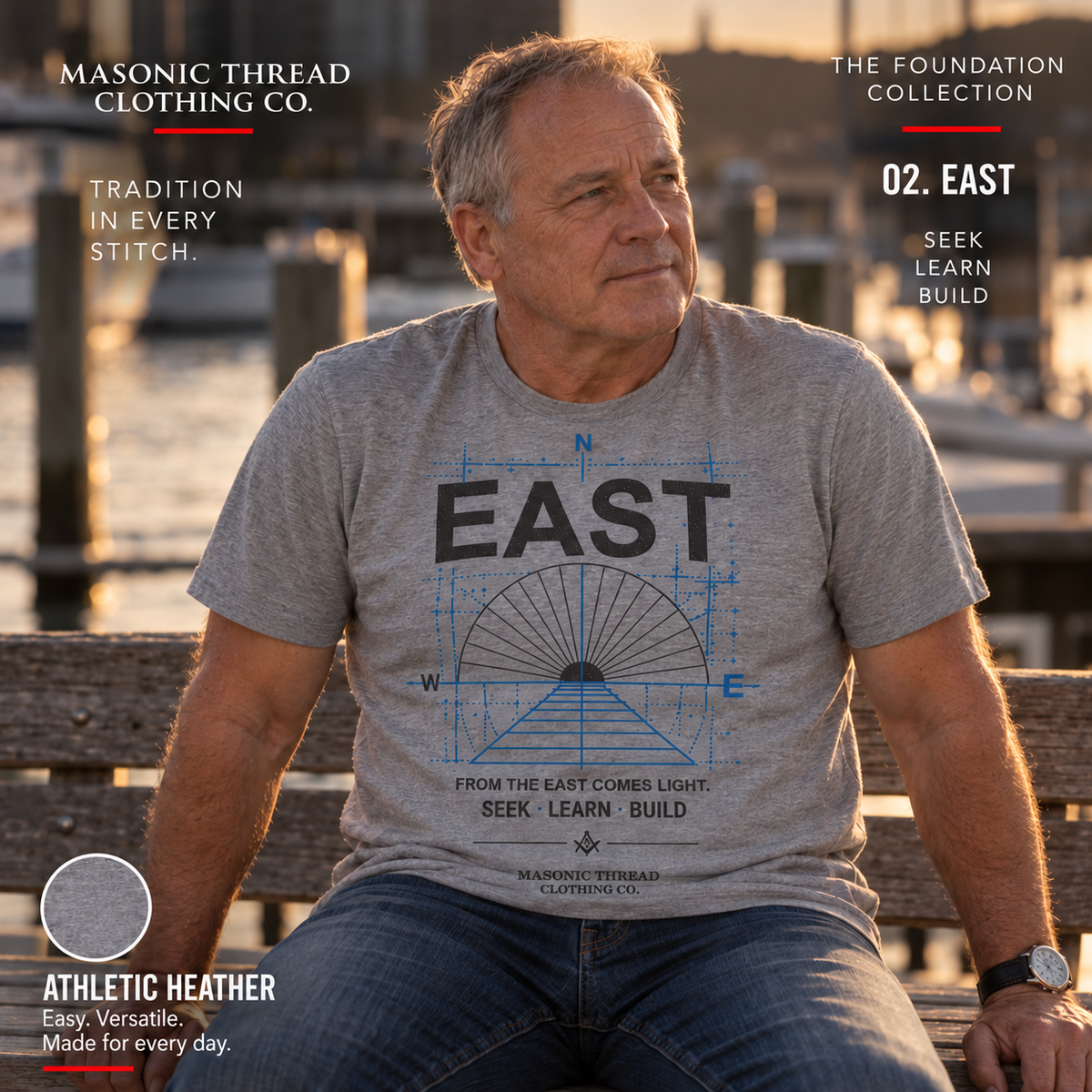 East Masonic Graphic T-Shirt | FOUNDATION