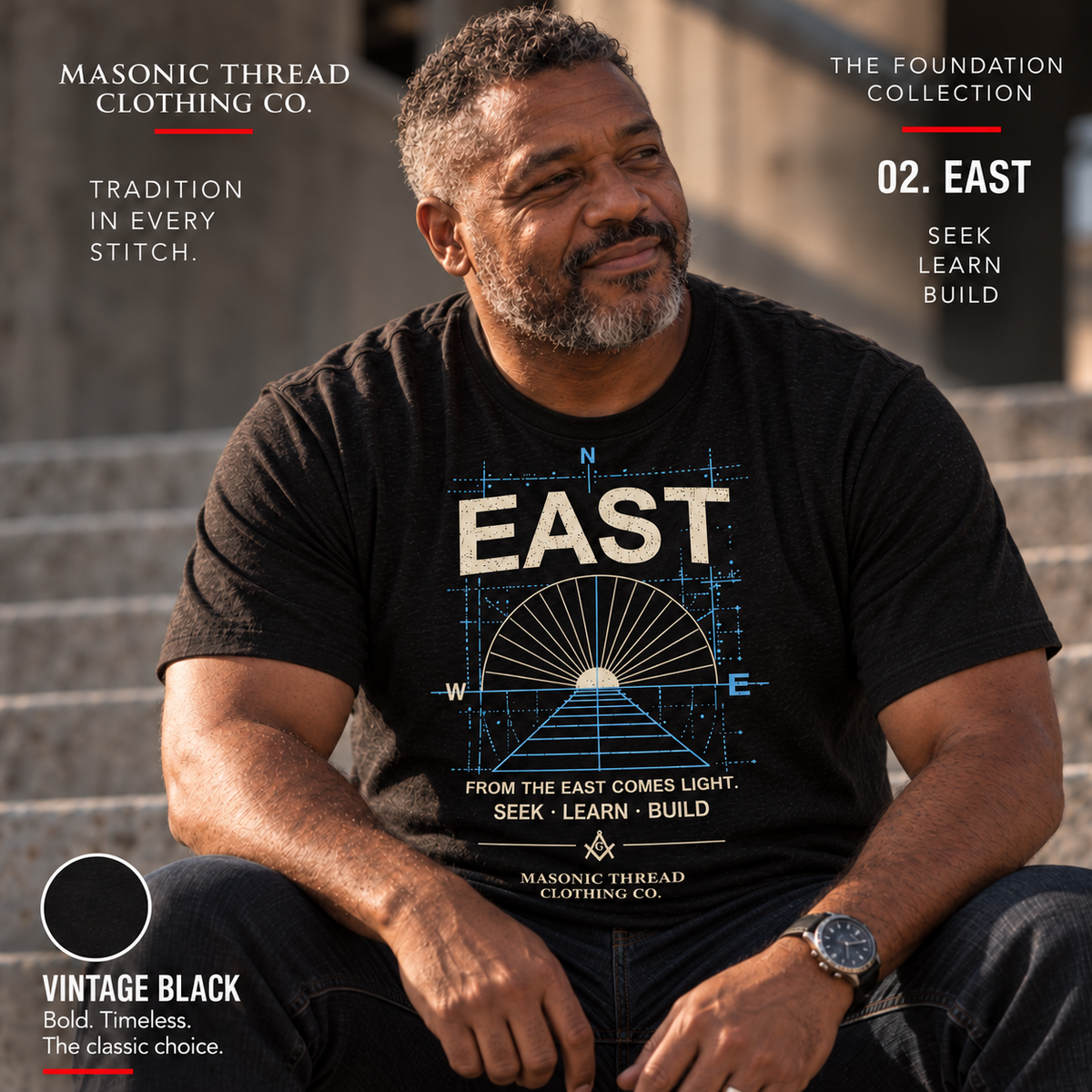 East Masonic Graphic T-Shirt | FOUNDATION
