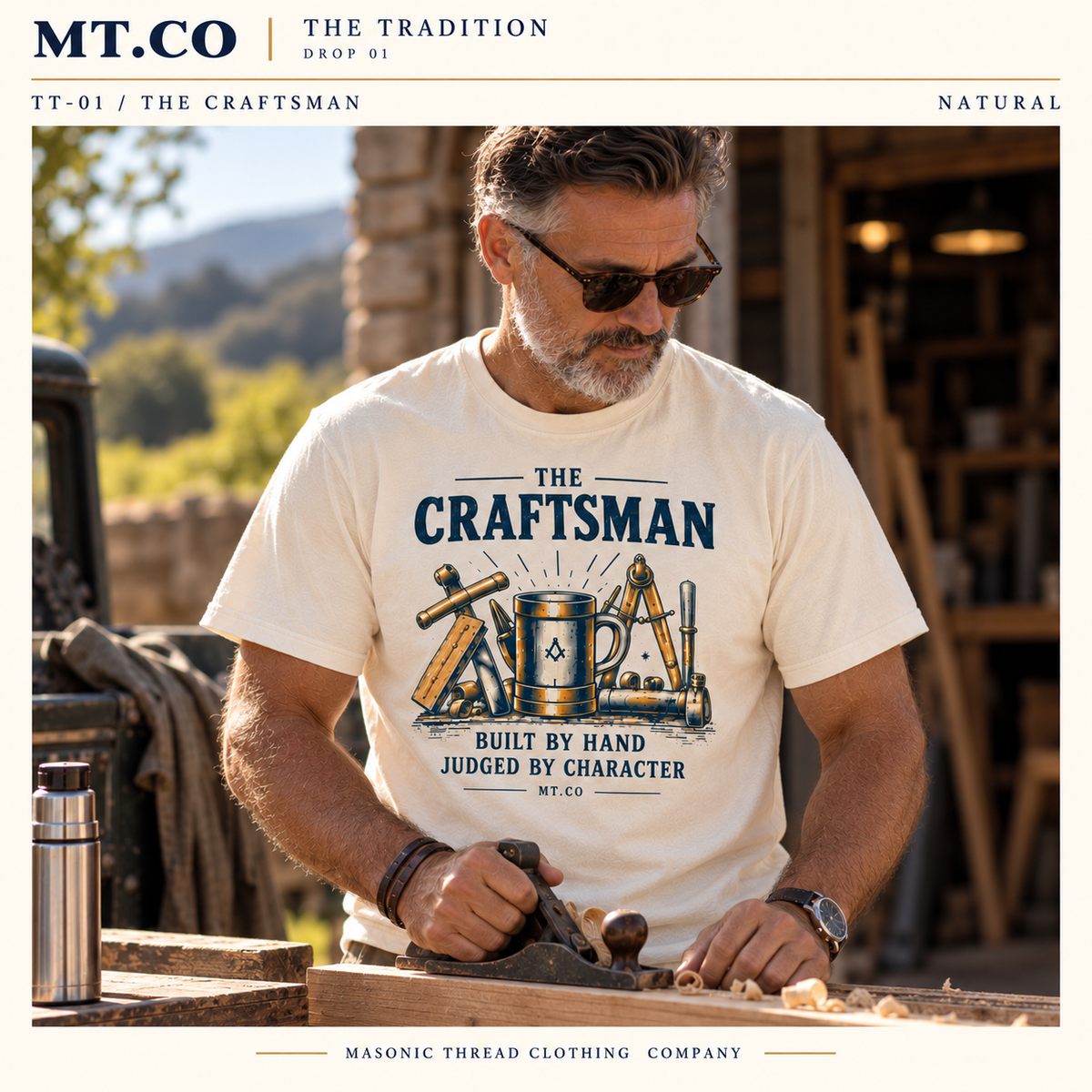 The Craftsman Masonic T-Shirt | TRADITION