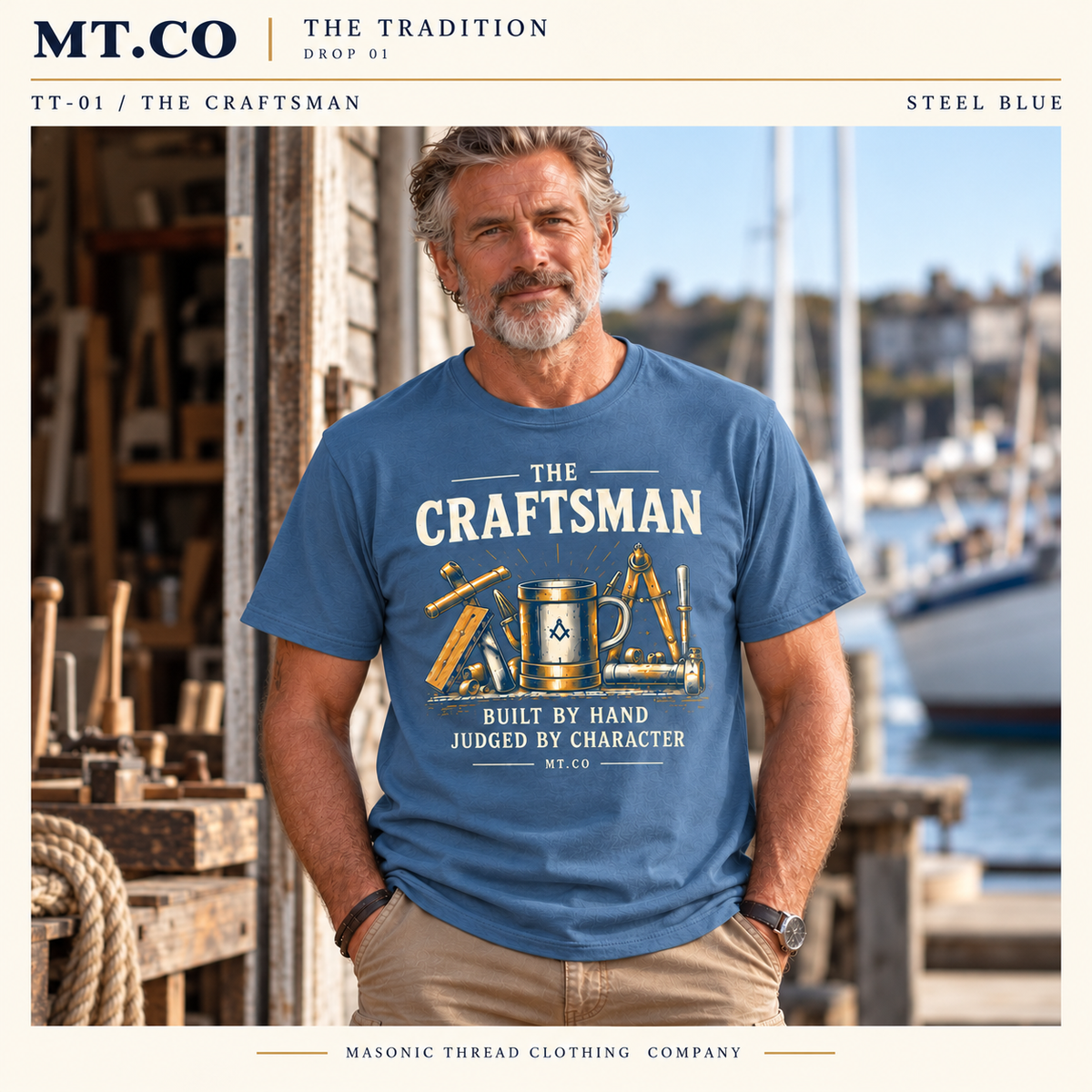 The Craftsman Masonic T-Shirt | TRADITION