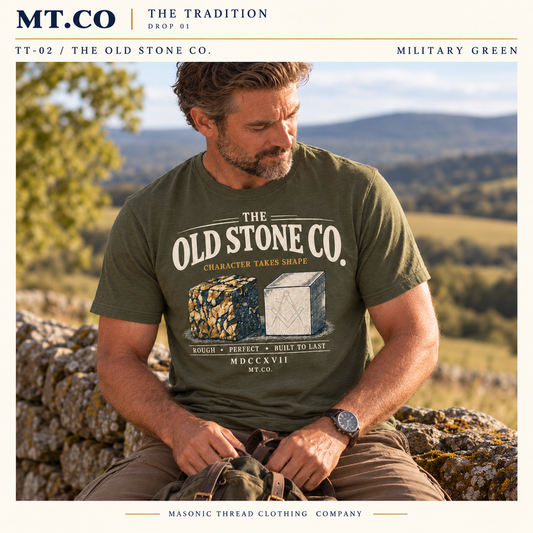 The Old Stone Co. Masonic T-Shirt | TRADITION