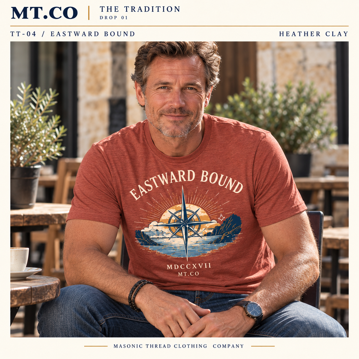 Eastward Bound Masonic T-Shirt | TRADITION