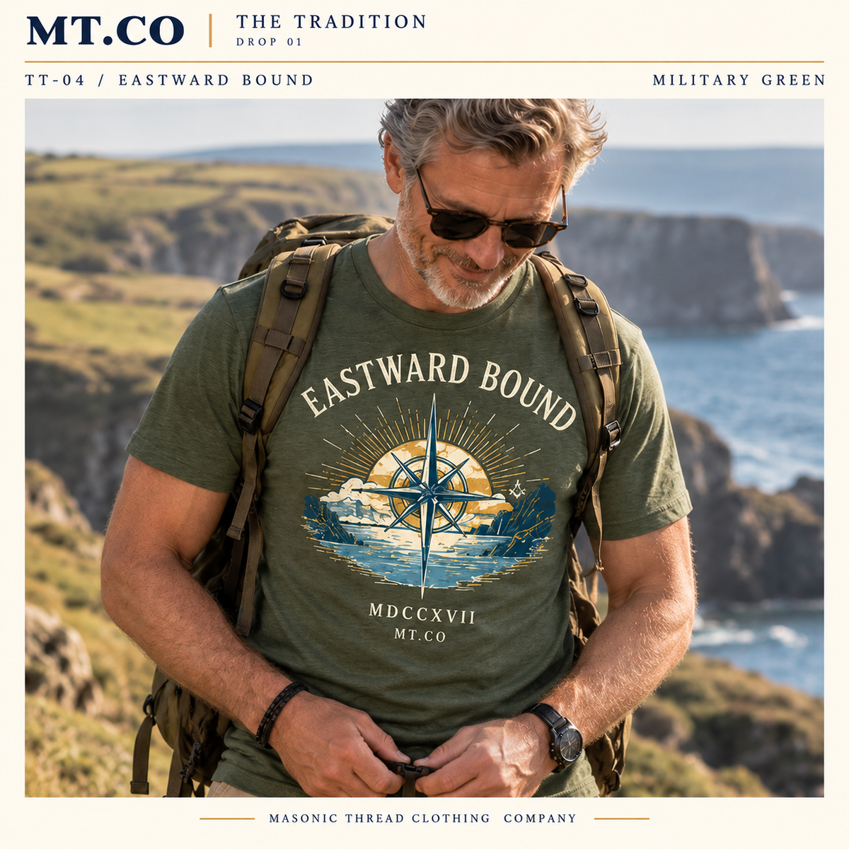 Eastward Bound Masonic T-Shirt | TRADITION