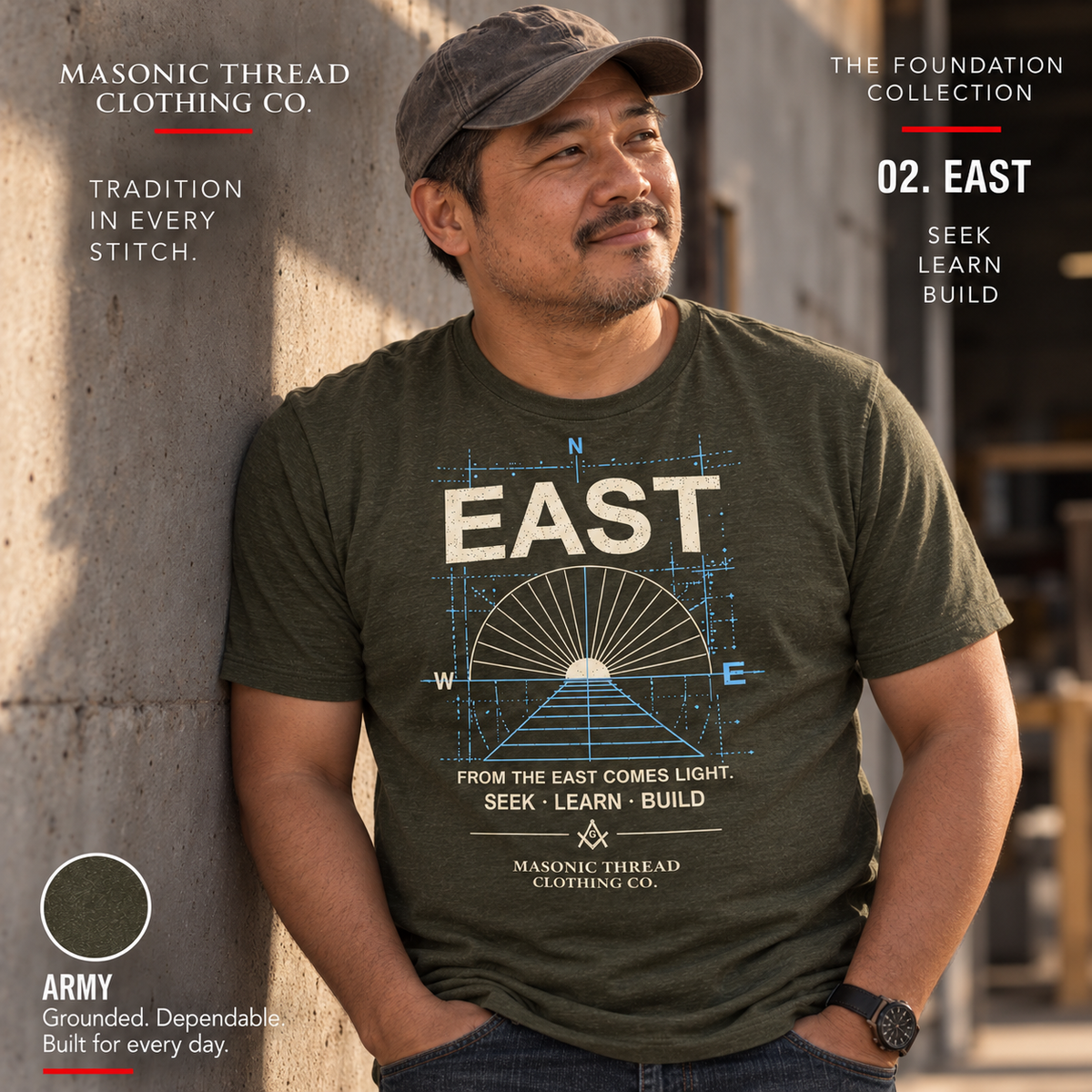 East Masonic Graphic T-Shirt | FOUNDATION