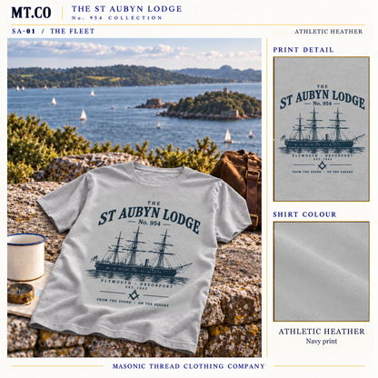 St Aubyn Lodge No. 954 | The Fleet Masonic T-Shirt |  The Originals