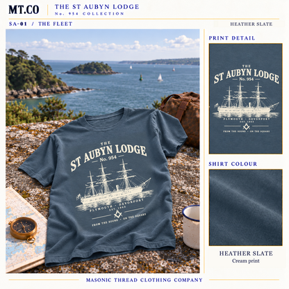 St Aubyn Lodge No. 954 | The Fleet Masonic T-Shirt |  The Originals