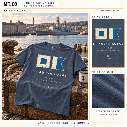 St Aubyn Lodge No. 954 | Signal Masonic T-Shirt | The Originals
