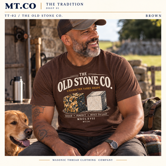 The Old Stone Co. Masonic T-Shirt | TRADITION