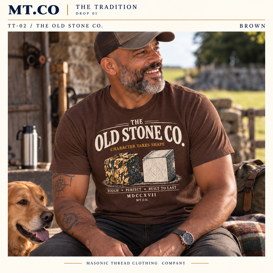 The Old Stone Co. Masonic T-Shirt | TRADITION