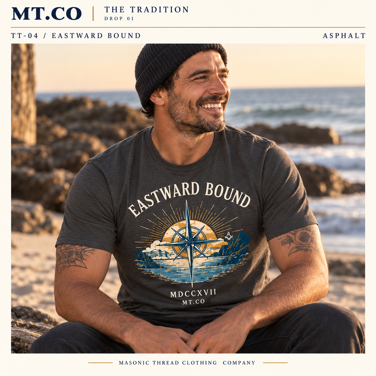 Eastward Bound Masonic T-Shirt | TRADITION