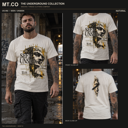 SEEN / UNSEEN Masonic Streetwear T-Shirt | UNDERGROUND