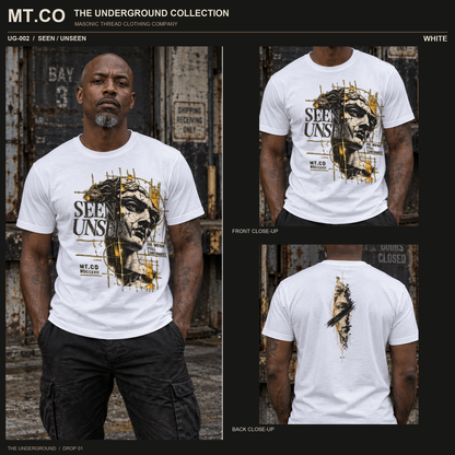 SEEN / UNSEEN Masonic Streetwear T-Shirt | UNDERGROUND